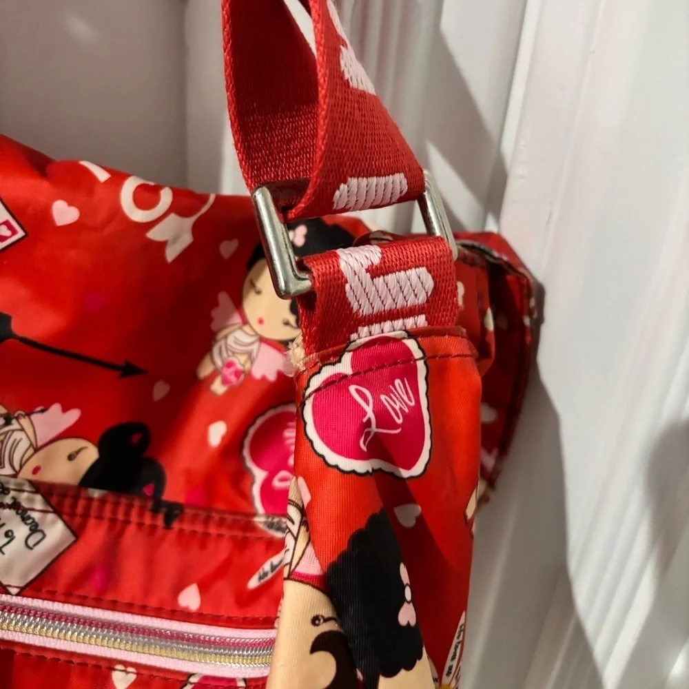 Harajuku Lovers Cupid Red Crossbody with Adjustable Strap